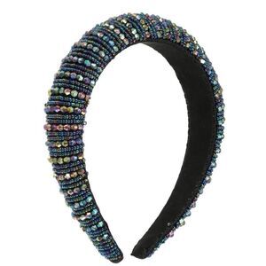 Unique Bargains Crystal Headband Rhinestone Hairband for Women